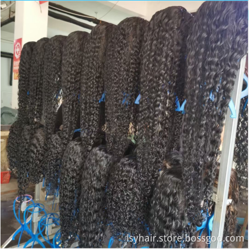 Raw Vietnamese Burmese Hair Wig Unprocessed Virgin Natural Straight & Wavy Hair Vendors, Cuticle Aligned Raw  Human Hair Wigs